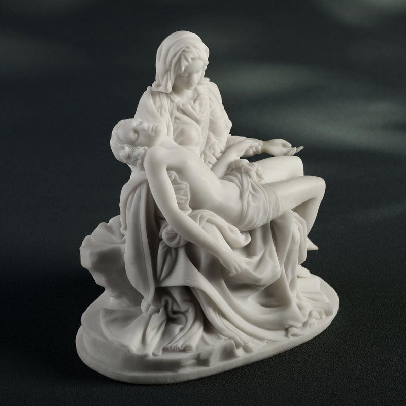 Unicorn Studio Michelangelo's Pieta Statue Sculpture Madonna Jesus - Image 2